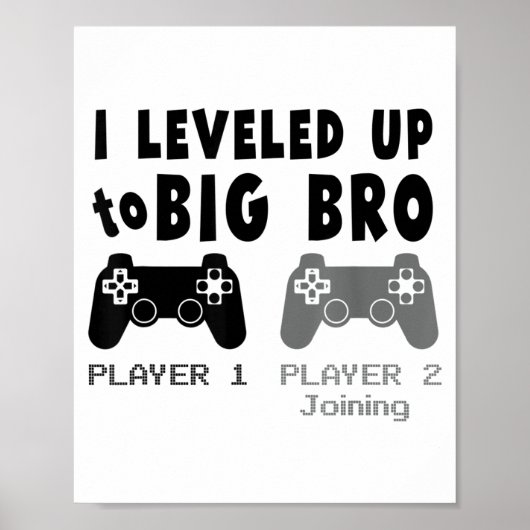 I Leveled Up To Big Brother _ Funny Gamer New Brot ポスター (正面)