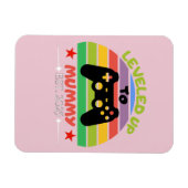 I Leveled Up To Mummy Funny Gamer Est. 2025 Women マグネット (横)