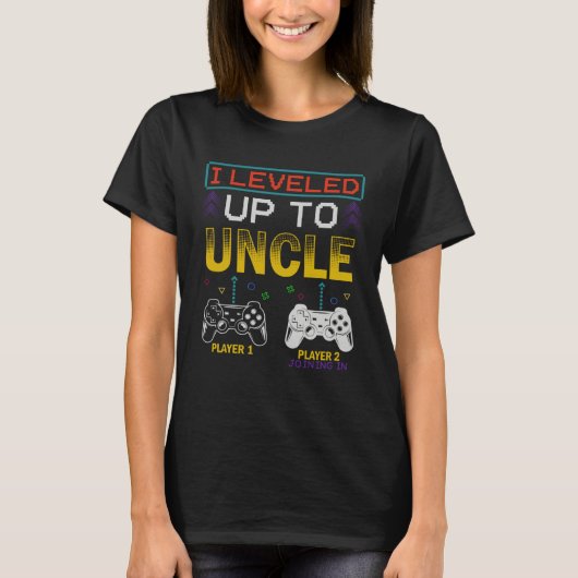 I Leveled Up To Uncle 2023 New Family Promoted To  Tシャツ (正面)