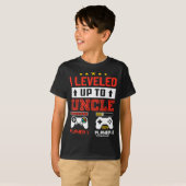 I Leveled Up To Uncle 2026 I'm Going To Be Uncle 2 Tシャツ (正面フル)