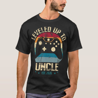 I Leveled Up To Uncle 2026 Promoted To First Time  Tシャツ