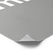 I LIED! I WON’T BE READY IN FIVE MINUTES – Poster ポスター (角)