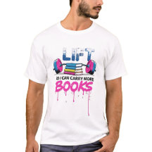 I Lift So I Can Carry More Books Workout Motivatio