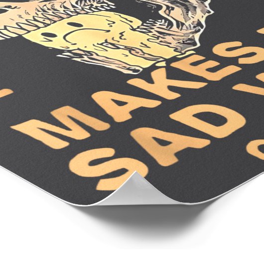 I Lift Weights Because It Makes The Sad Voices Go  ポスター (角)