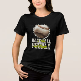 i like baseball and maybe 3 people トライブレンドTシャツ