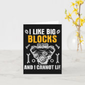 I Like Big Blocks And I Cannot Lie  カード (黄色い花)