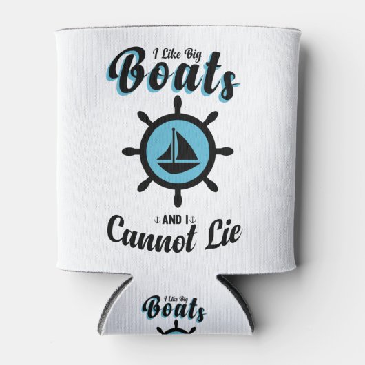 i like big boats and i cannot lie 缶クーラー (正面)