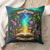 I Like Big Books, for Book Lovers & Readers, クッション (ブランケット)