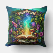 I Like Big Books, for Book Lovers & Readers, クッション (正面)