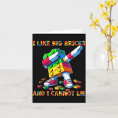 I Like Big Bricks &amp; I Can't Lie Funny Master B カード (黄色い花)