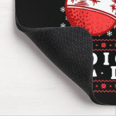 I Like Big Bulbs And I Cannot Lie Funny Christmas  マウスパッド (コーナー)