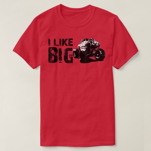 I like big trucks tシャツ (デザイン正面)