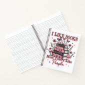 I Like Books More Than....  ノートブック (内部)