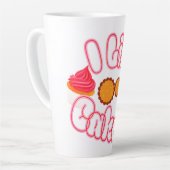 I Like Cake カフェラテマグ (左アングル)