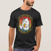 I Like Cats and Tacos and Maybe 3 People Tシャツ (正面)
