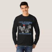 I Like Chickens Dog I Hate People Tシャツ (正面フル)