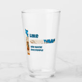 I Like Christmas and Maybe タンブラーグラス (正面)