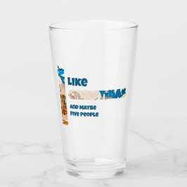 I Like Christmas and Maybe タンブラーグラス