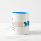 I Like Christmas and Maybe ツートーンマグカップ (中央)