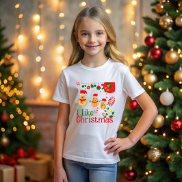 I like Christmas Tシャツ