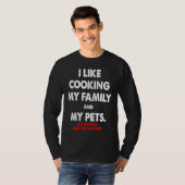 I Like Cooking Grammer Tシャツ (正面フル)