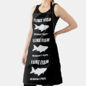 I Like Fish And Maybe 3 People shirt Gifts Apron エプロン (インサイチュ)