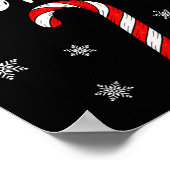 I Like His Candy Cane Christmas Couples Xmas Match ポスター (角)