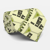 I LIKE IT DIRTY! Dirty Martini Cocktail Humor ネクタイ (ロール)