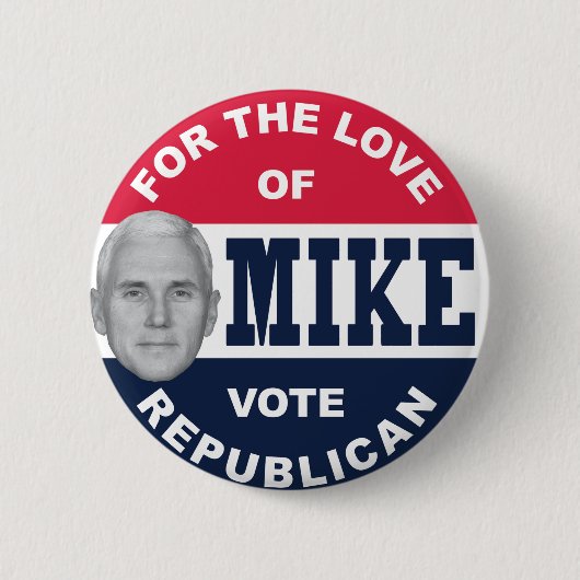 I-LIKE-MIKE-BUTTON-REPUBLICAN 缶バッジ (正面)