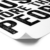 I Like Music More Than People Funny Musicians Sayi ポスター (角)