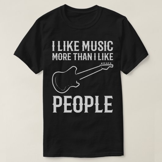 I like music Performer  Tシャツ (デザイン正面)
