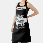 I Like My Butt Rubbed - BBQ Apron Pork Pulled エプロン (インサイチュ)