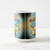 I like my caffeine iced  コーヒーマグカップ (中央)