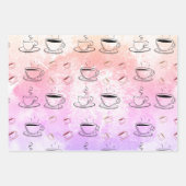 I like my cream and sugar in my coffee ラッピングペーパーシート (正面)