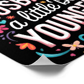 I Like My Husband A Little Bit Younger Funny Husba ポスター (角)