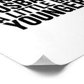 I Like My Husband A Little Bit Younger Funny Sayin ポスター (角)