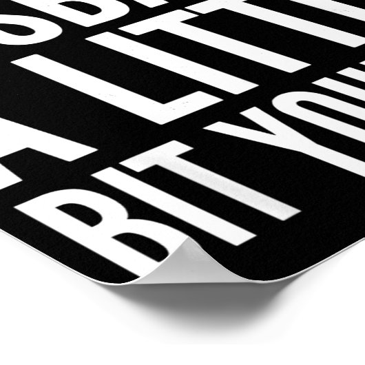 I Like My Husband Little Bit Younger Funny Present ポスター (角)