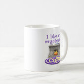I LIke My Mysteries Cozy Mug コーヒーマグカップ (正面右)