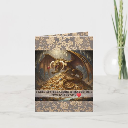 I Like My Treasure & Maybe One Person (You)  カード (正面)