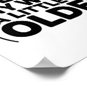 I Like My Wife A Little Bit Older Funny Saying Wom ポスター (角)