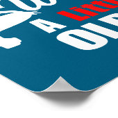 I Like My Wife Retro A Little Older Sarcastic Suse ポスター (角)