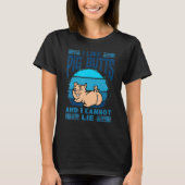 I Like Pig Butts And I Cannot Lie, Mens Womens Far Tシャツ (正面)