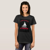 I Like Sailing & Maybe Like 3 People Sailor Presen Tシャツ (正面フル)