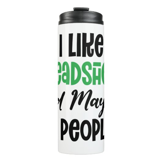 I LIKE SPREADSHEET AND MAY BE 3 PEOPLE タンブラー (正面)