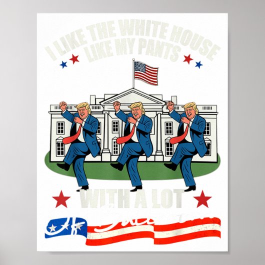 I Like The White House Like My Pants With A Lot Of ポスター (正面)