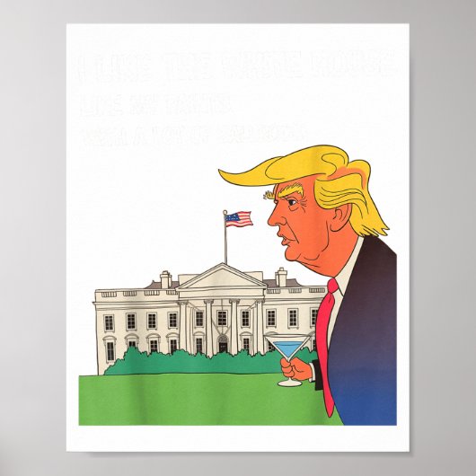 I Like The White House My Pants With A Lot Of Ball ポスター (正面)