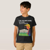 I Like The White House My Pants With A Lot Of Ball Tシャツ (正面フル)