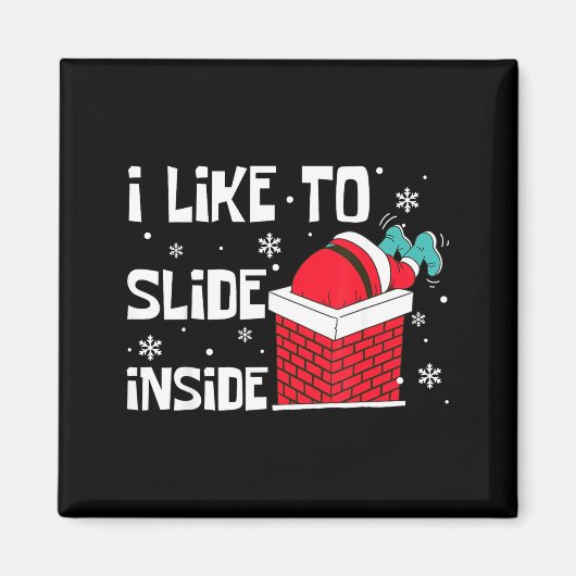 I Like To Ride On Top I Like To Slide Inside Coupl マグネット (正面)