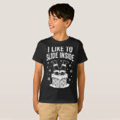 I Like To Ride On Top I Like To Slide Inside Xmas  Tシャツ (正面フル)