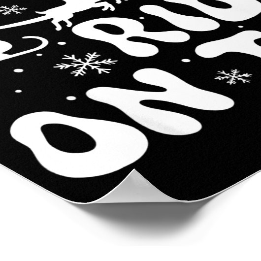 I Like To Ride On Top Slide Inside Christmas Coupl ポスター (角)